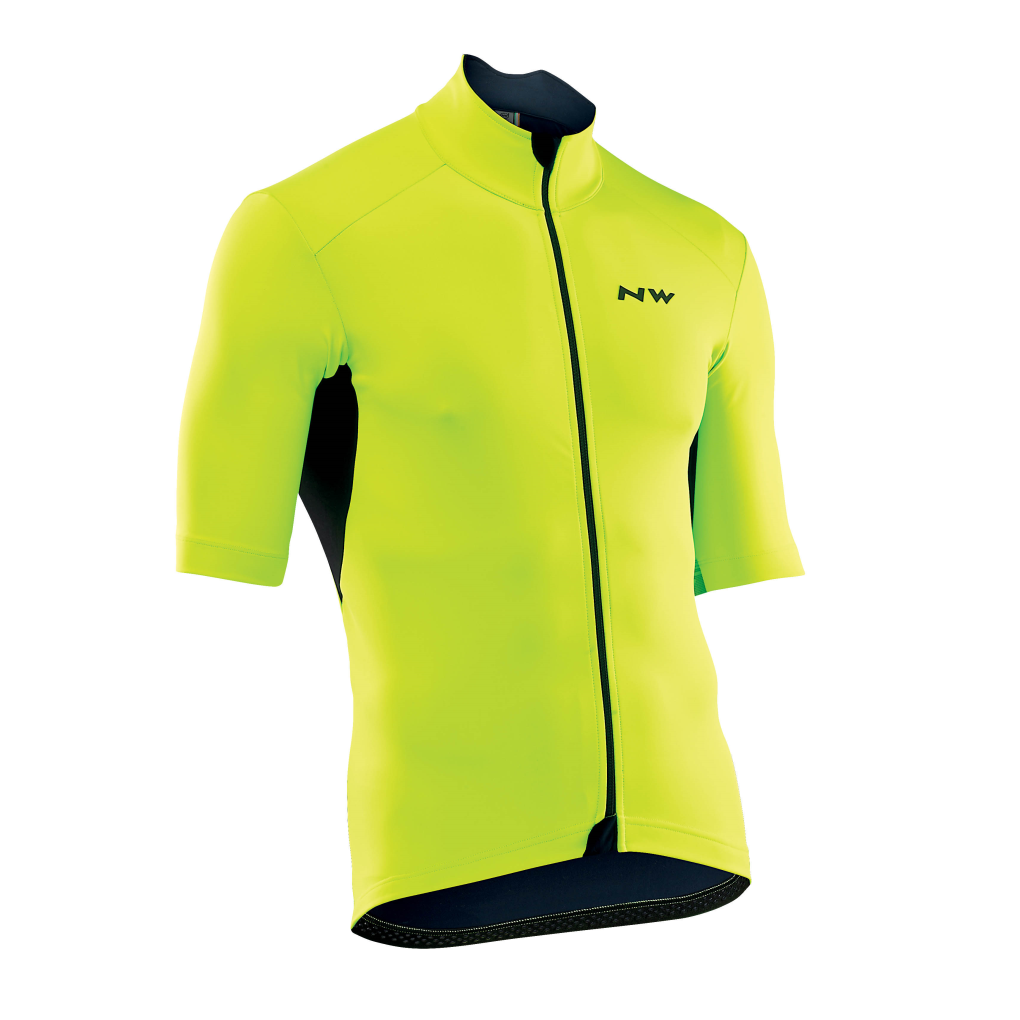 Chaqueta manga corta NORTHWAVE GHOST H2O Water  Amarillo Fluo