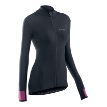 Maillot Northwave FAHRENHEIT WOMAN manga larga Negro Plum