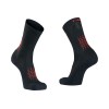 Calcetines Northwave Alto FAST WINTER Negro Rojo