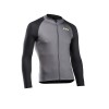 Maillot Northwave manga larga BLADE 4 Gris Amarillo Fluo