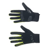 Guante Northwave Largo ACTIVE GEL Negro-Amarillo Fluo