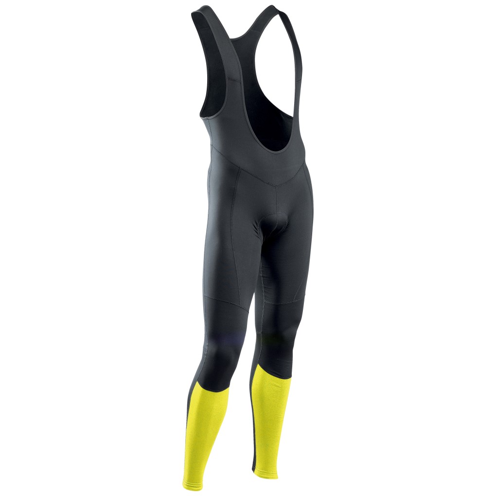 Pantaln Tir. NORTHWAVE FORCE 2 MS Negro-Amarillo Fluo 2023-24