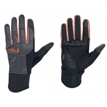 Guante Northwave FAST GEL Negro-Canela 2023-24