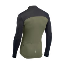 MAILLOT M/L NORTHWAVE FORCE 2 CON CREMALLERA NEGRO-VERDE FOREST 2025-26