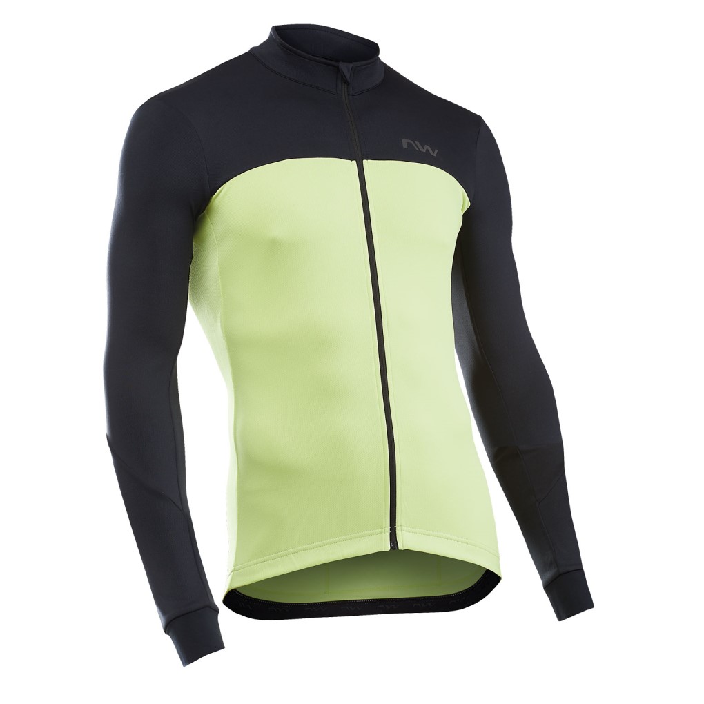 Maillot m/l Northwave FORCE 2 Con Cremallera Matcha-Negro