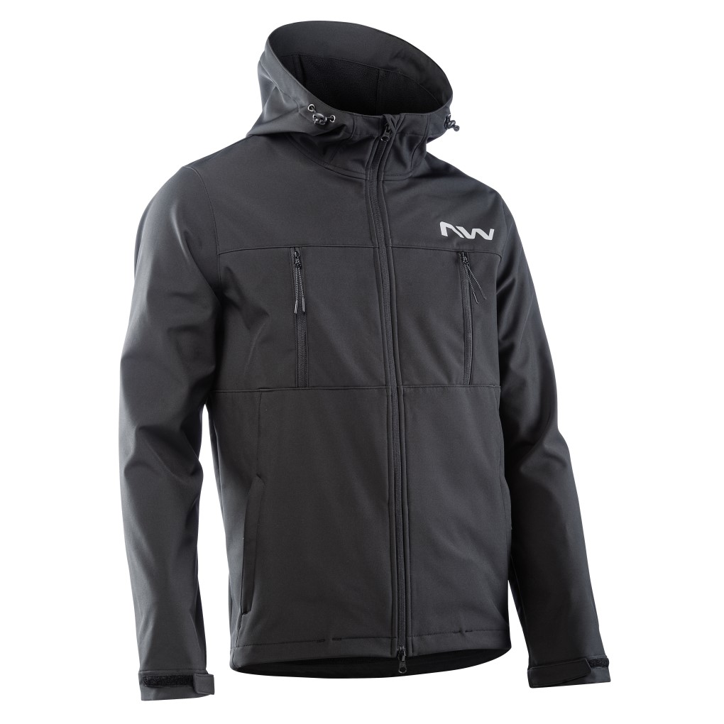 Chaqueta Northwave EASY OUT SOFTSHELL Negro