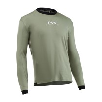 Maillot m/l Northwave SHARP Verde Cottage-Blanco