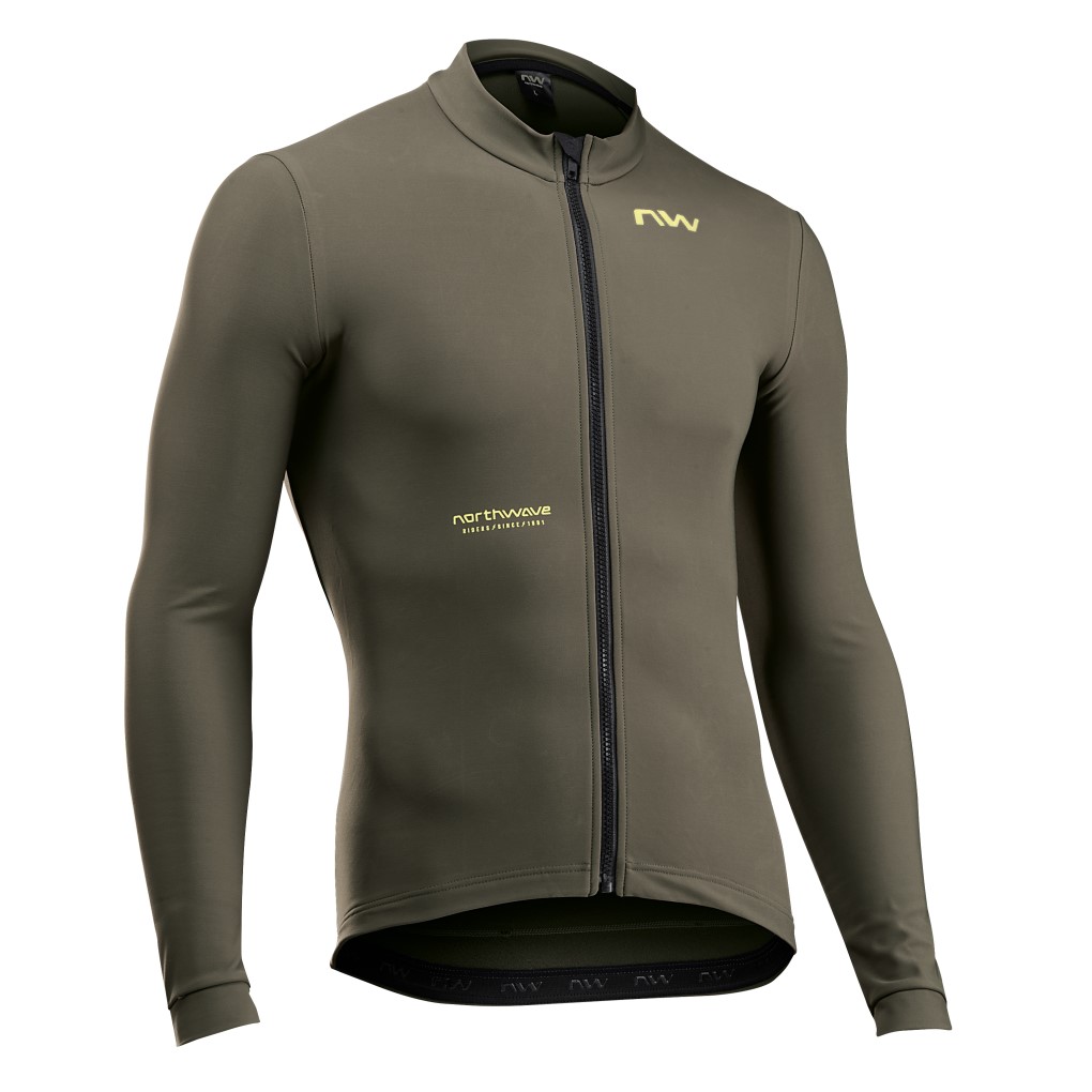 Maillot m/l Northwave EXTREME THERMAL Verde Forest