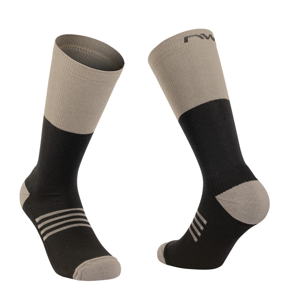 Calcetn Northwave Alto EXTREME PRO  Negro-Beige