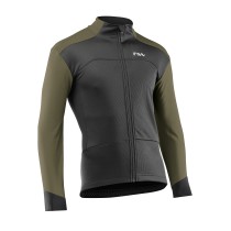 CHAQUETA NORTHWAVE RELOAD SP NEGRO-VERDE FOREST