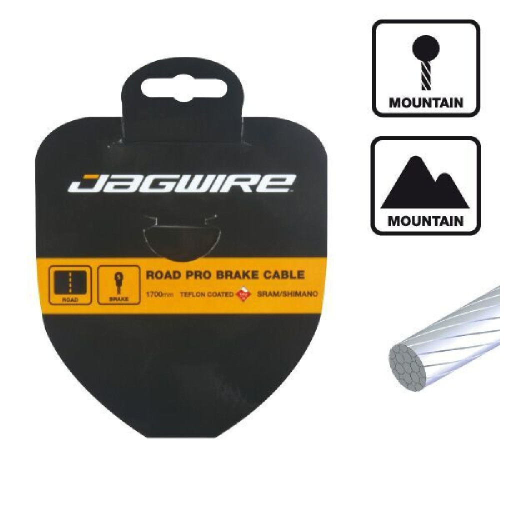 Cable Freno Jagwire MTB Slick Stainless 1.5x2750mm Sram-Shimano