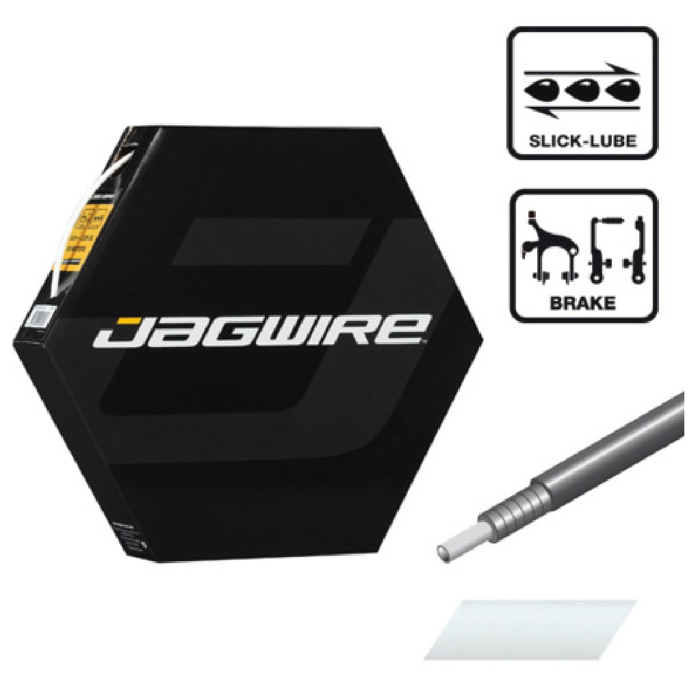 Funda Freno Jagwire Blanco 5mm x 50m CGX-SL Slick-Lube