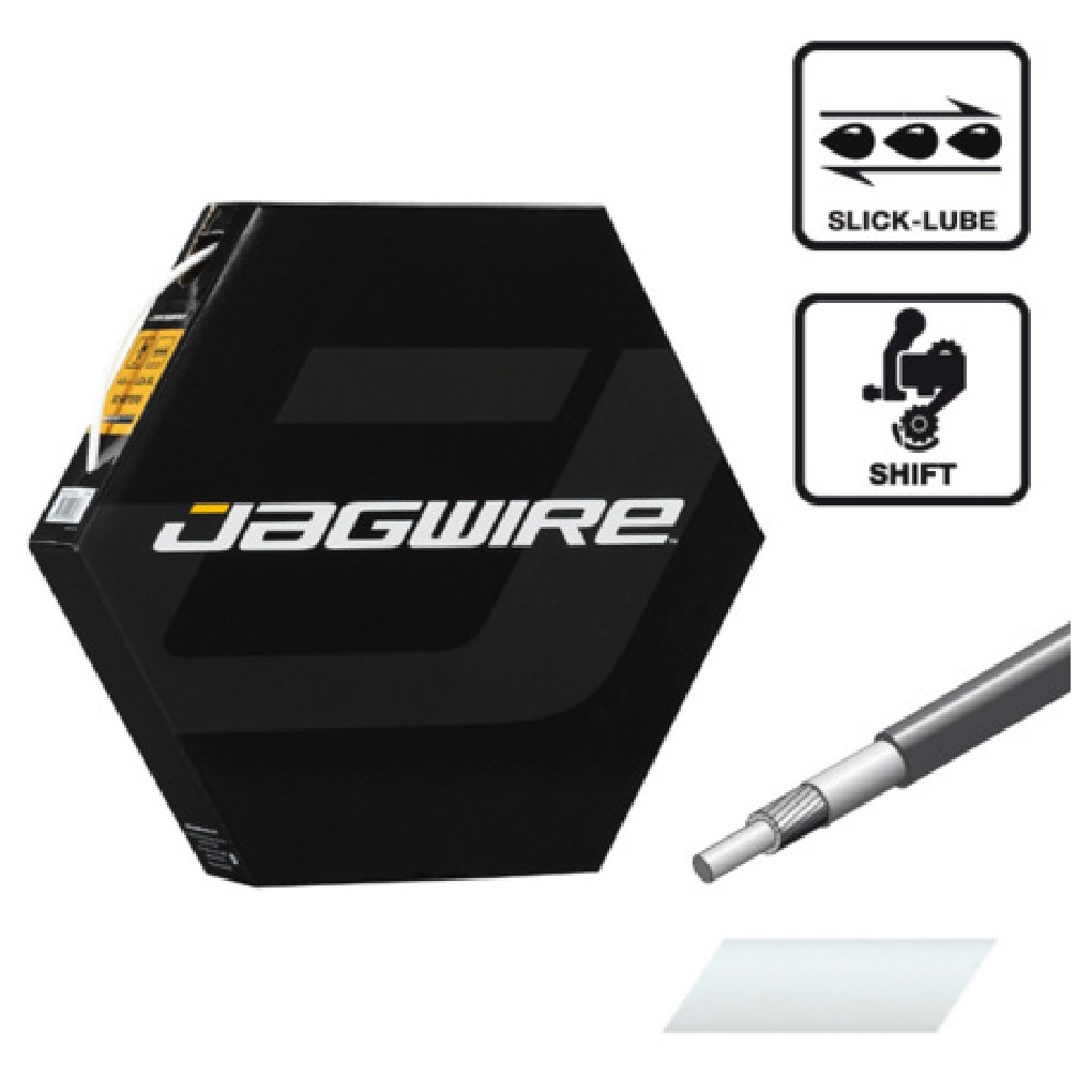 Funda Cambio Jagwire Blanco 4mm x 50m LEX-SL Slick-Lube