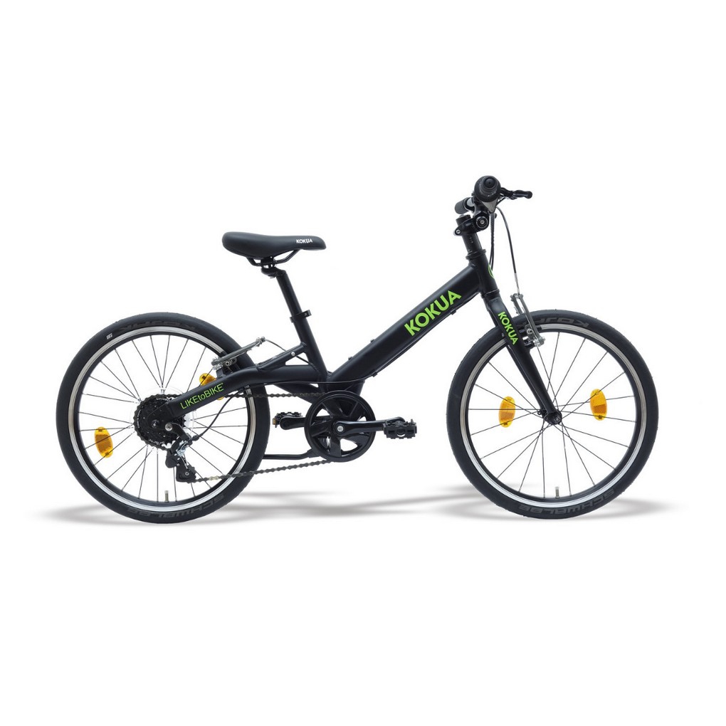 Bicicleta Kokua LiketoBike 20" Negra Verde