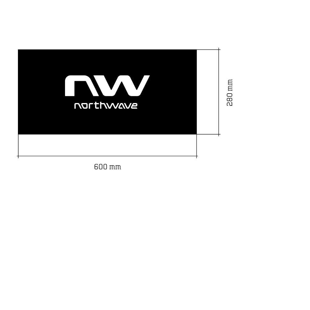 Banner NW Wall Brand Small 28.5x60cm