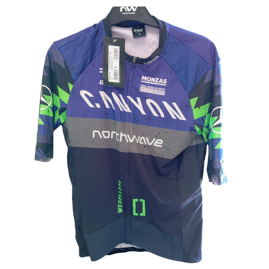 Northwave Maillot PRO CANYON Team Negro-Purpura Replica