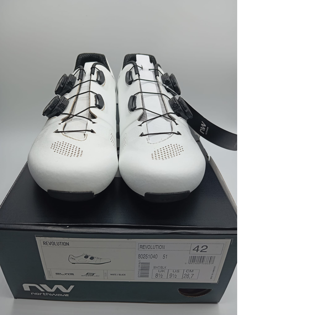 Zapatillas Northwave Revolution Blanco-Negro