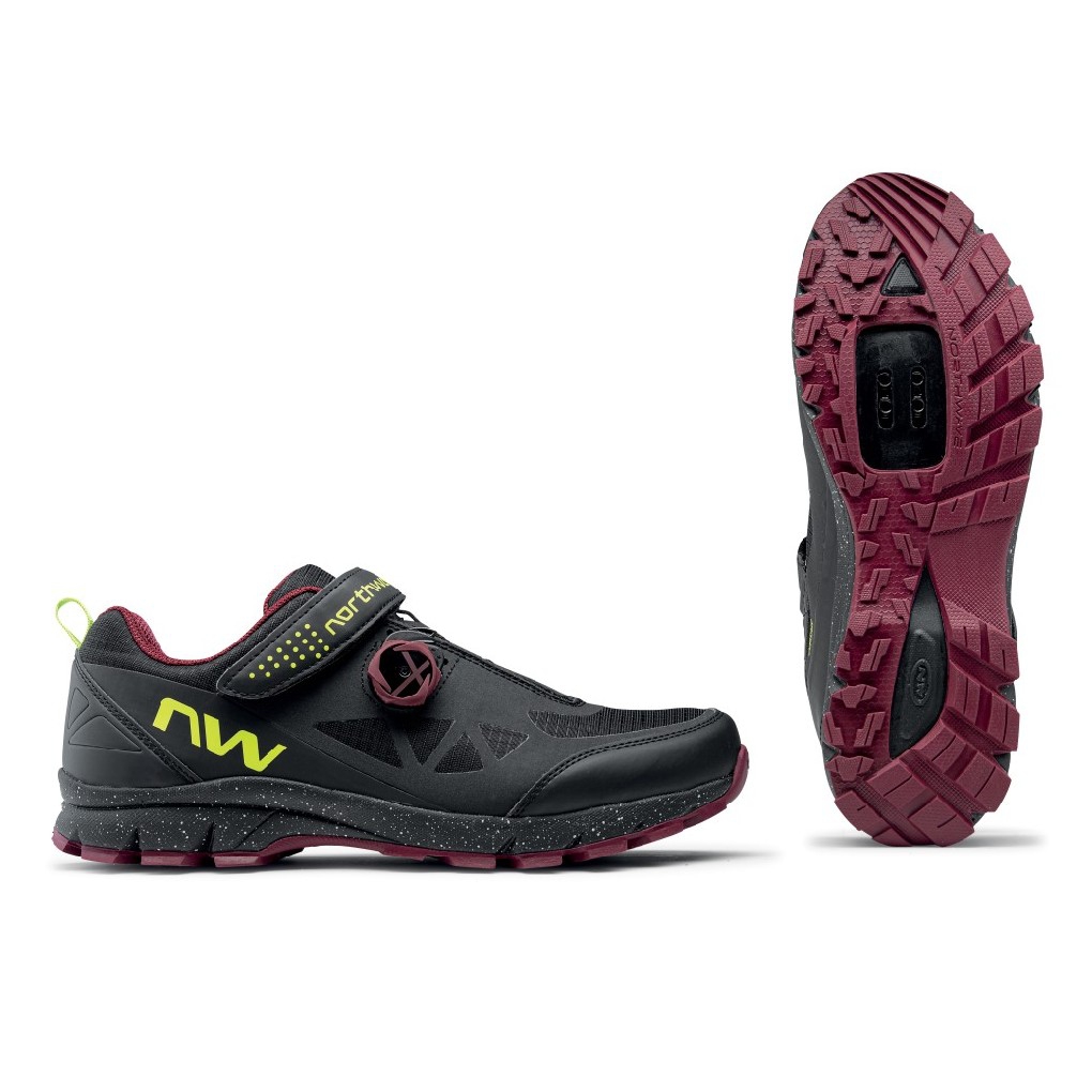 Zapatillas Northwave CORSAIR Negro-Plum MTB