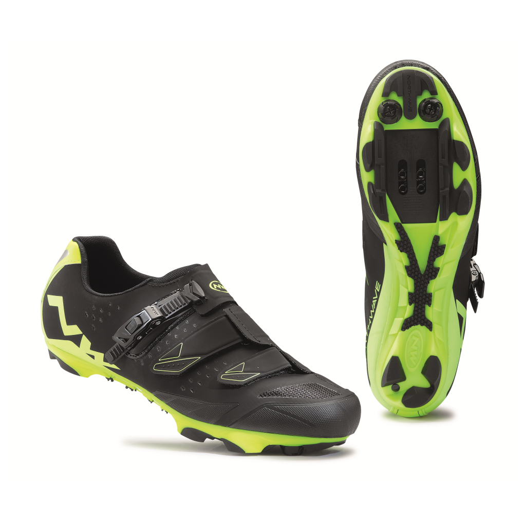 Zapatillas Northwave SCREAM SRS Negro-Amarillo Fluo | Distribuidor