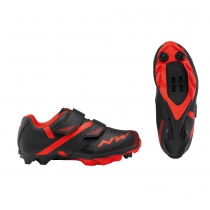 Zapatillas Northwave HAMMER 2 JUNIOR Negro-Rojo MTB