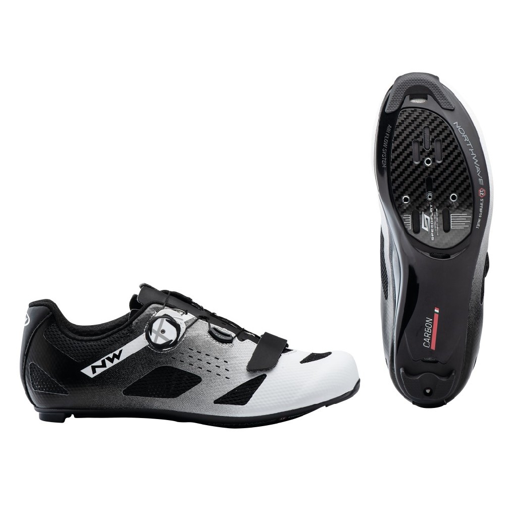 Zapatillas Northwave STORM CARBON Blanco-Negro ROAD