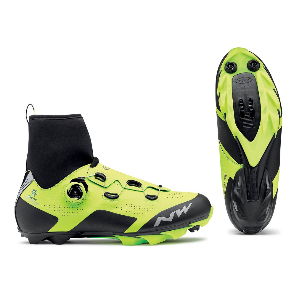 Zapatillas Northwave RAPTOR GTX Tex Amarillo Fluo-Negro | Vicsports Distribuidor