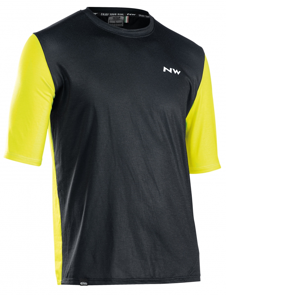 Maillots m/c XTRAIL Negro-Lima NORTHWAVE