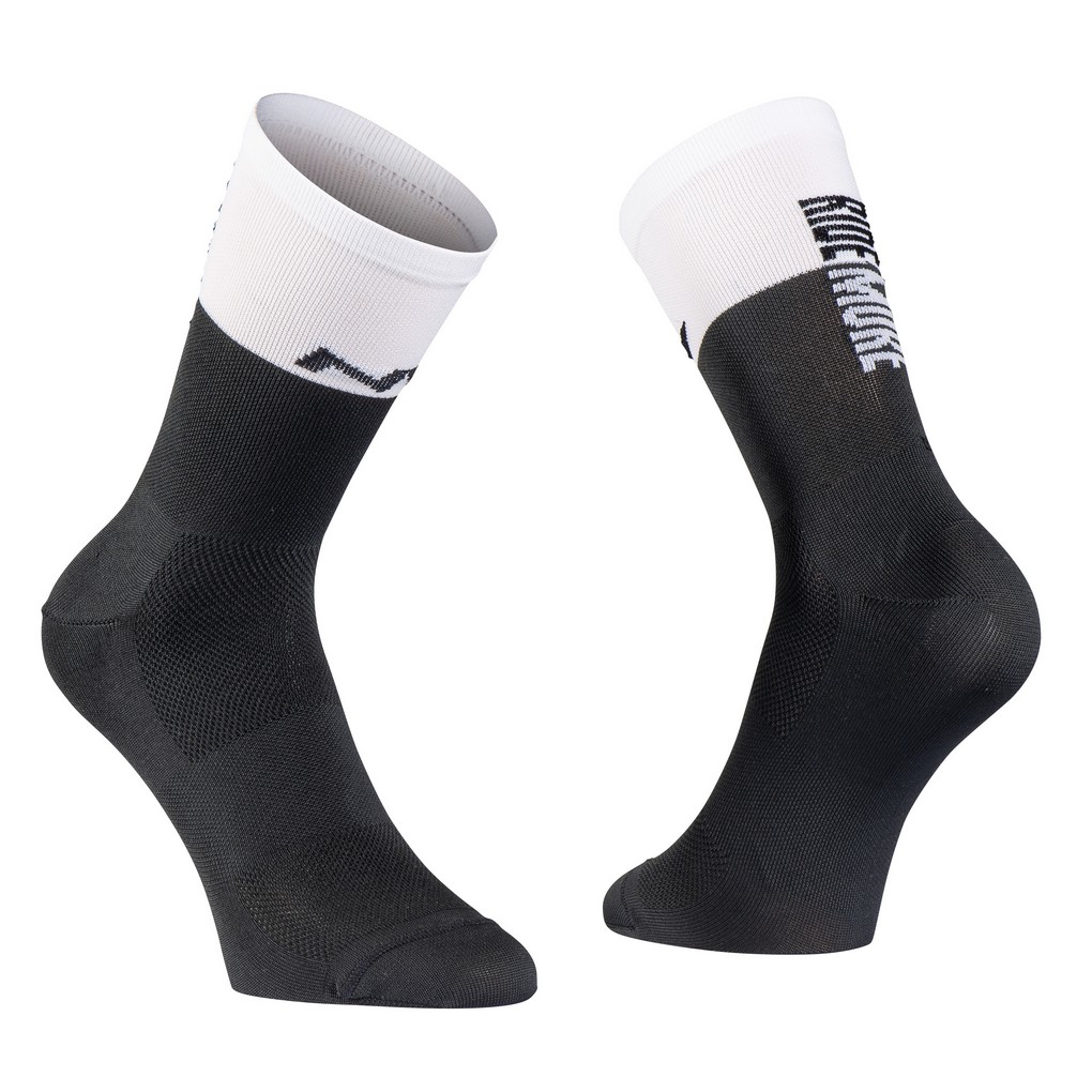 Calcetines WORK LESS RIDE MORE Negro-Blanco NORTHWAVE