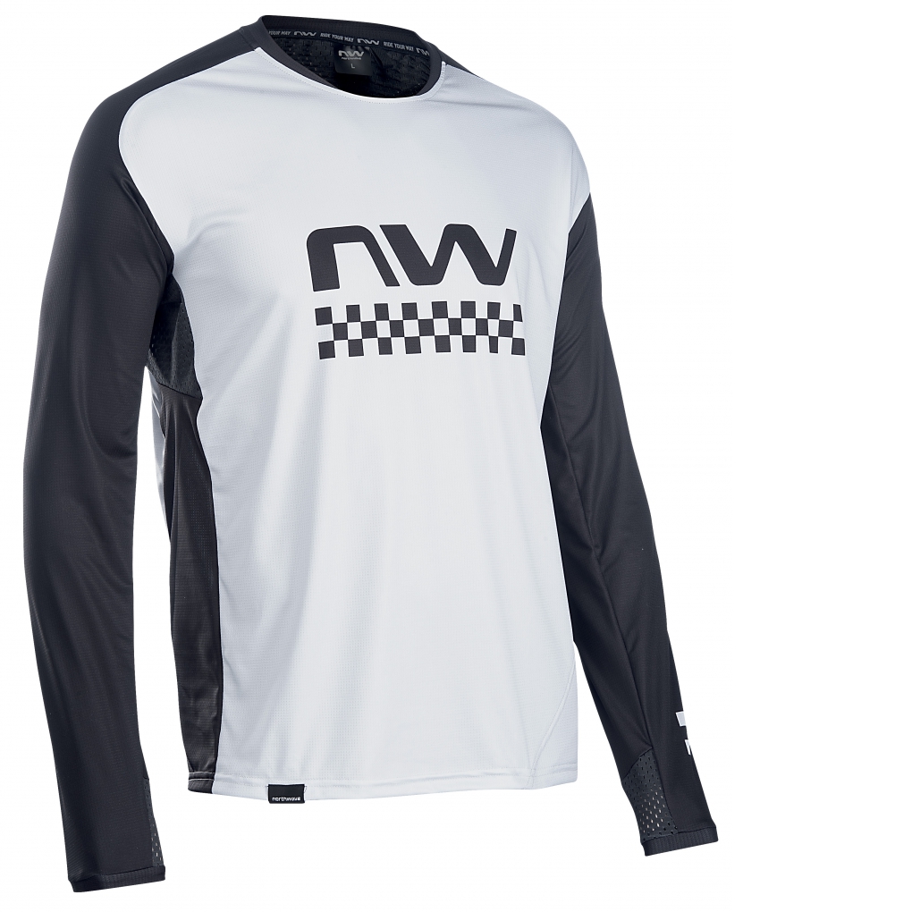 Maillot Northwave manga larga EDGE Gris-Negro