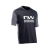 Maillot Northwave manga corta EDGE Negro-Gris Oscuro