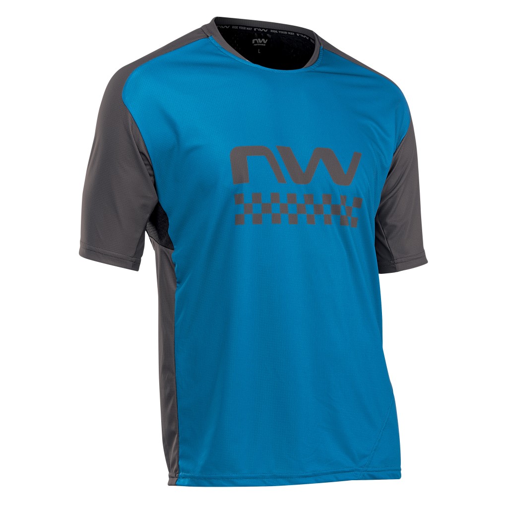 Maillot Northwave manga corta EDGE Azul-Negro