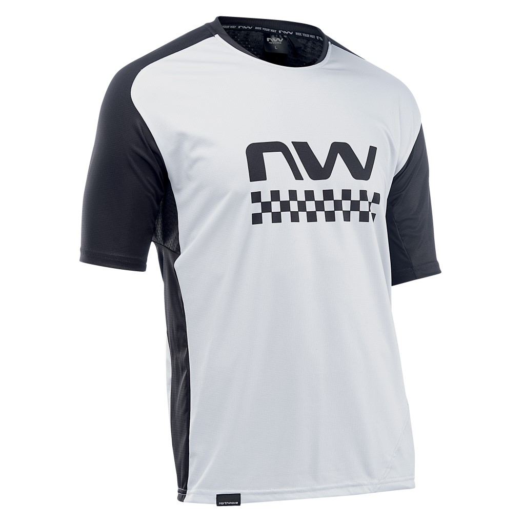 Maillot Northwave manga corta EDGE Gris-Negro