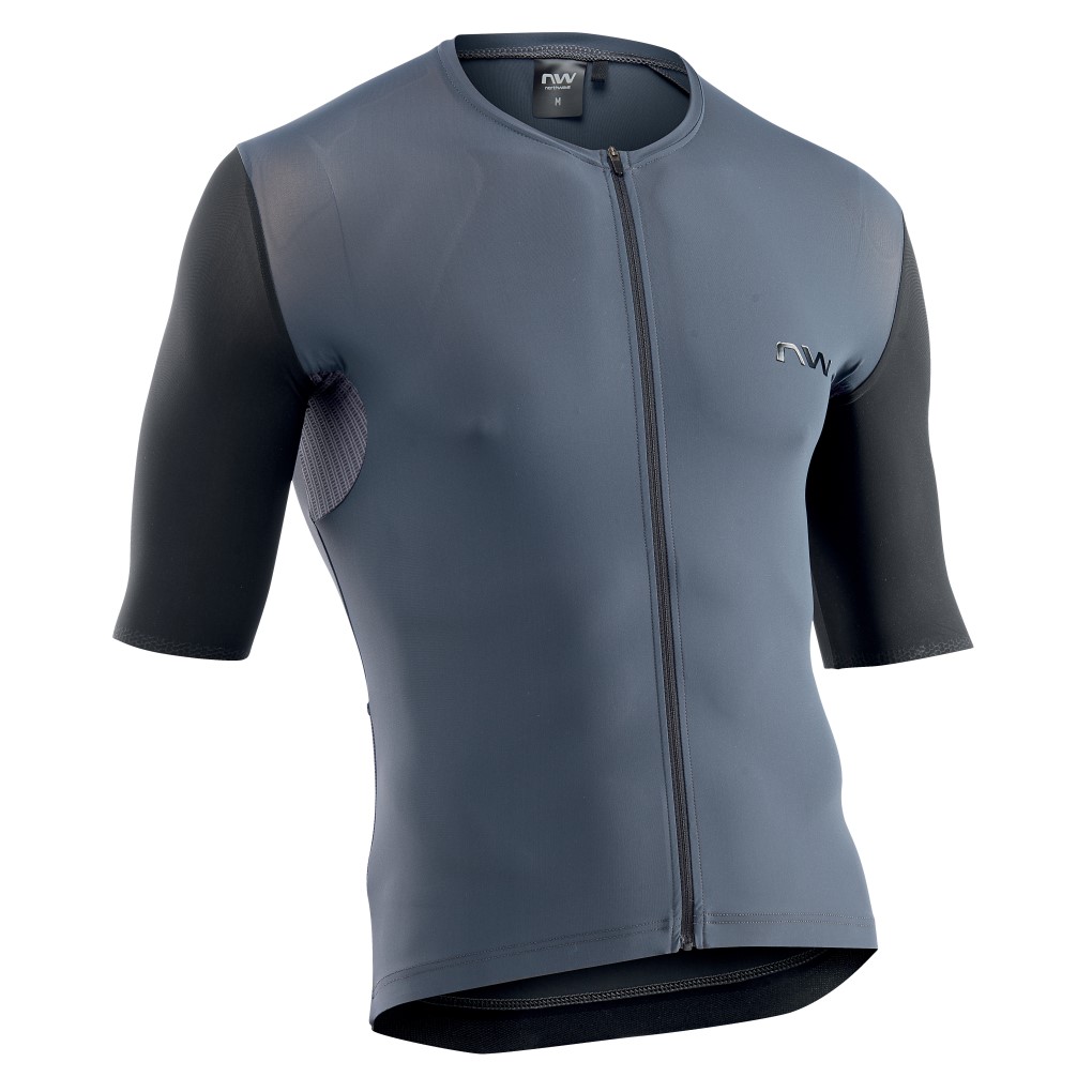 Maillot Northwave manga corta EXTREME Gris Oscuro-Negro