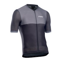 Maillot Northwave manga corta STORM AIR Negro-Gris