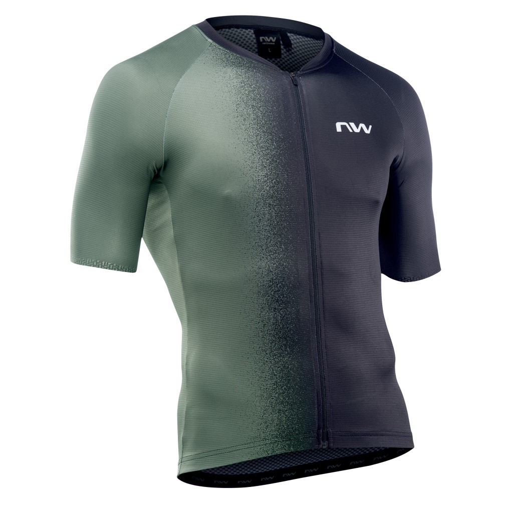 Maillot Northwave manga corta BLADE Verde Forest-Negro