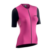 Maillot Northwave manga corta EXTREME WOMAN Rosa-Negro