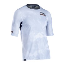 Maillot Northwave manga corta BOMB Blanco-Dorado