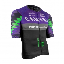 Maillot Team Replica Northwave manga corta PRO CANYON Negro-Purpura