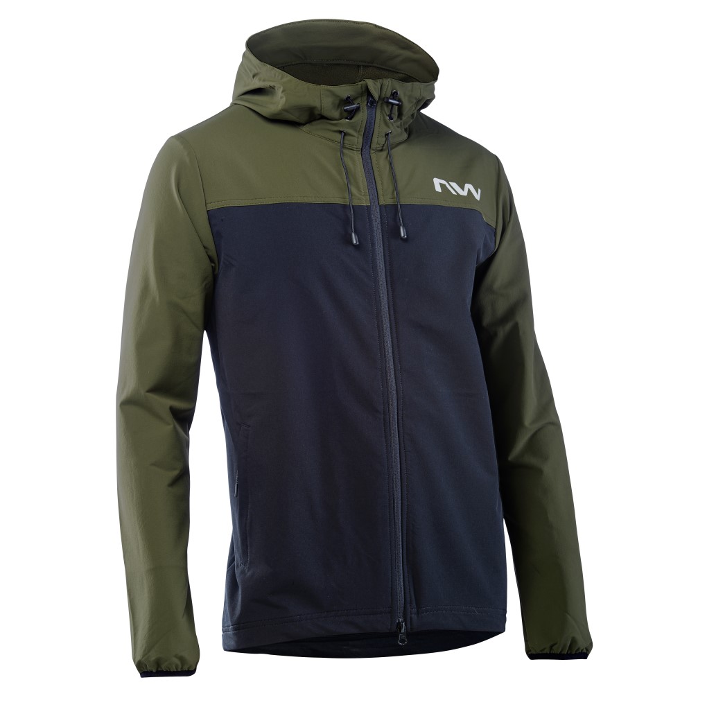 Chaqueta Northwave RAMPAGE LIGHTSHELL Verde Forest-Negro