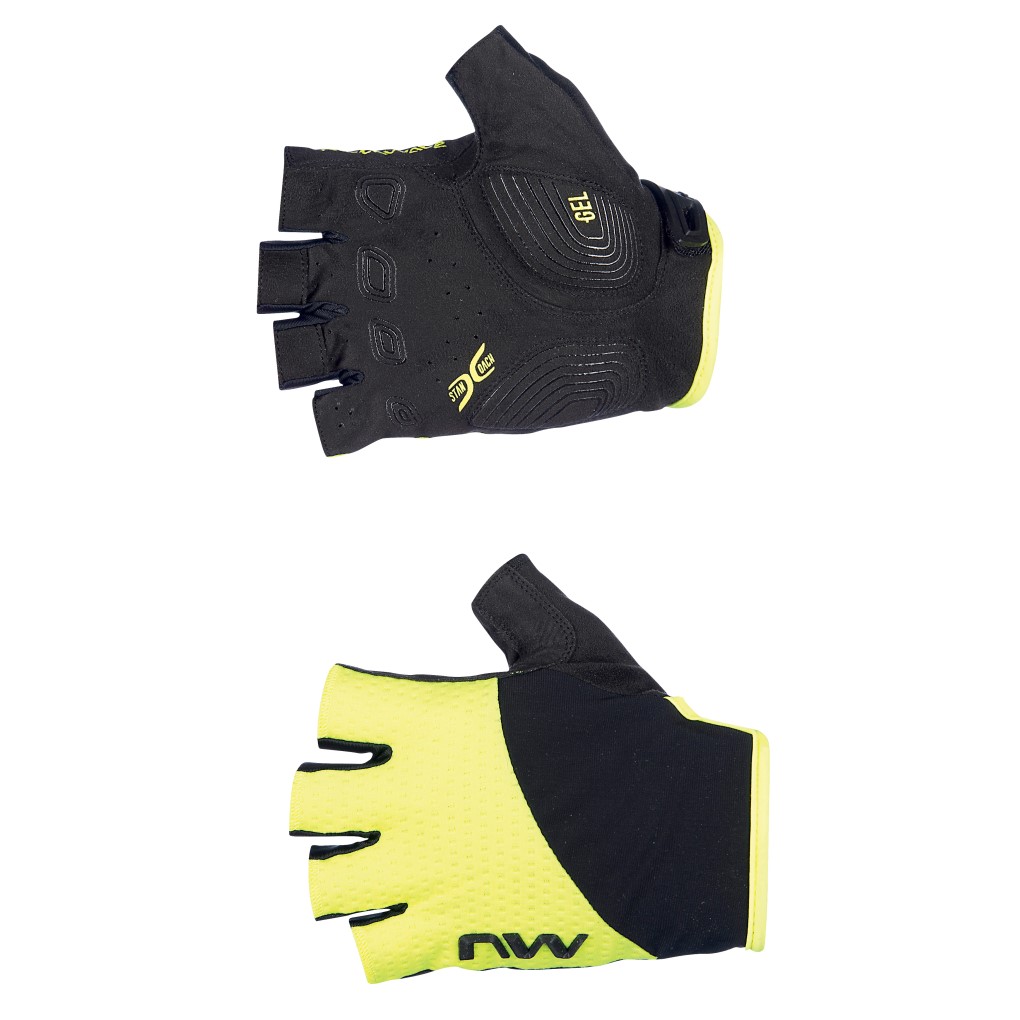 Guantes Northwave FAST Amarillo Fluo-Negro