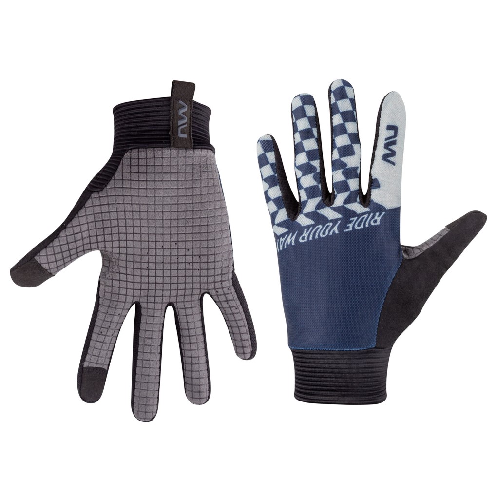 Guantes Largo Northwave AIR LF Azul-Gris Claro