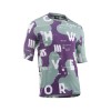 Maillot Northwave manga corta BOMB TYPE Sage-Morado Oscuro