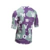 Maillot Northwave manga corta BOMB TYPE Sage-Morado Oscuro