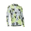 Maillot Northwave manga larga BOMB TYPE Amarillo-Gris Claro