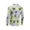 Maillot Northwave manga larga BOMB TYPE Amarillo-Gris Claro