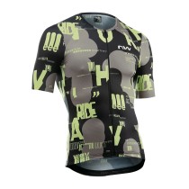 Maillot Northwave manga corta BLADE TYPE Marrn-Amarillo