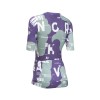 Maillot Northwave manga corta BLADE TYPE WOMAN Sage-Morado Oscuro