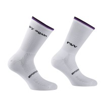 Calcetn Northwave TRY AGAIN Blanco