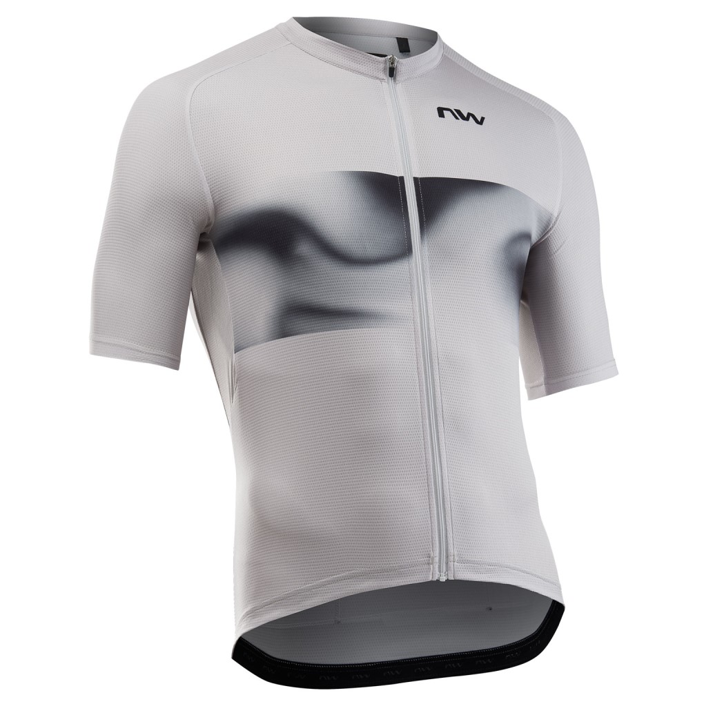 Maillot Northwave m/c FORCE EVO Gris Claro
