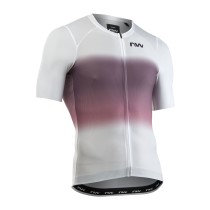Maillot Northwave m/c BLADE AIR Blanco-Malva